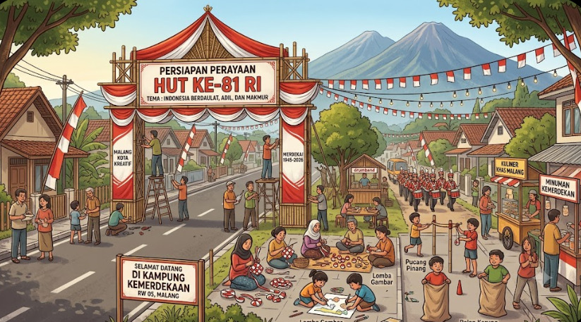 Semarak HUT RI di Malang Makin Ramai, Begini Cara Ikut Meriah Tanpa Bikin Dompet Menipis