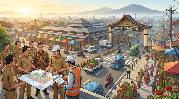 Pasar Gadang Ditata Ulang, Akankah Aktivitas Dagang Jadi Lebih Lancar?